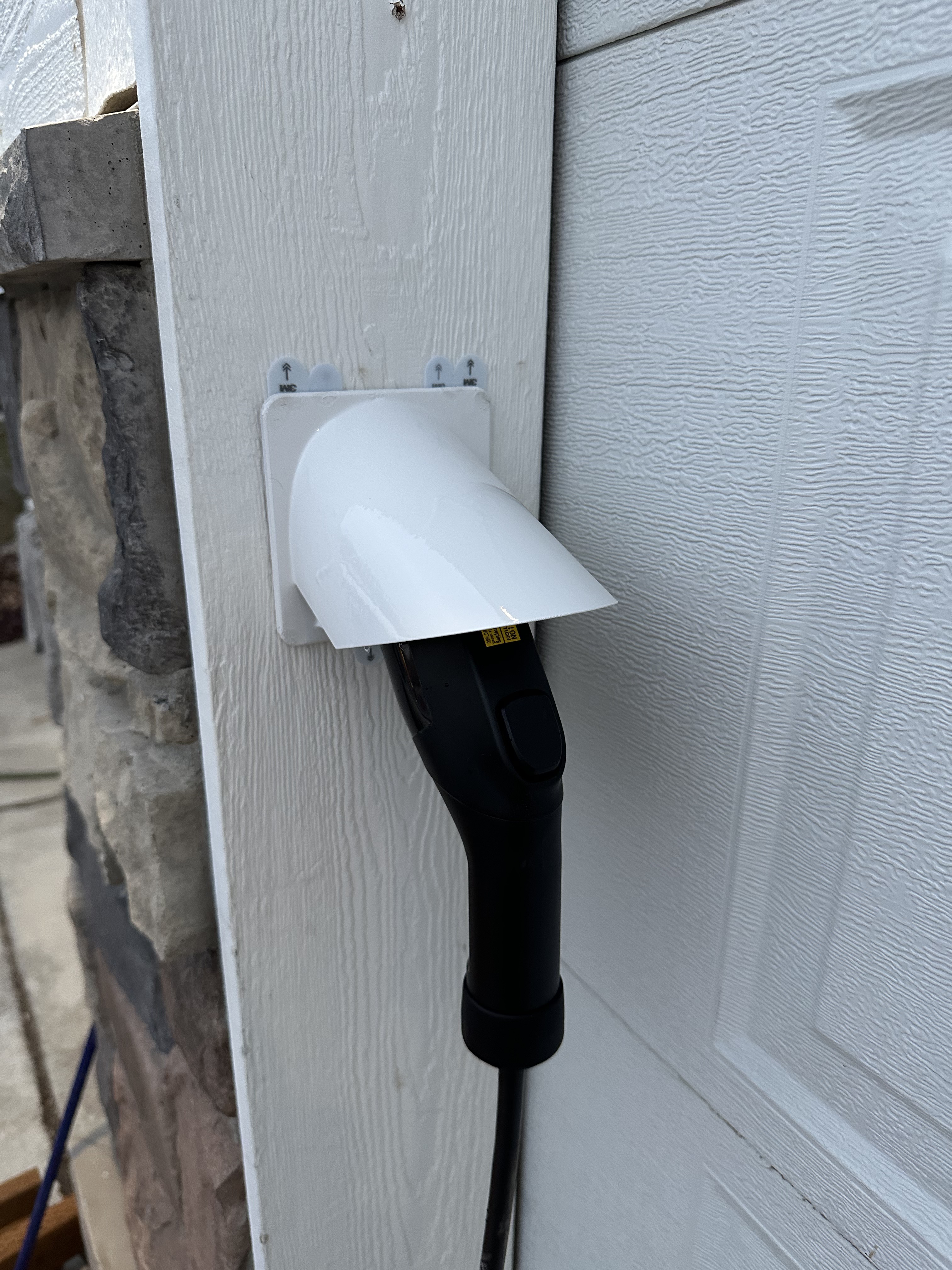 Dummy socket for J1772 plugs With rain cover
