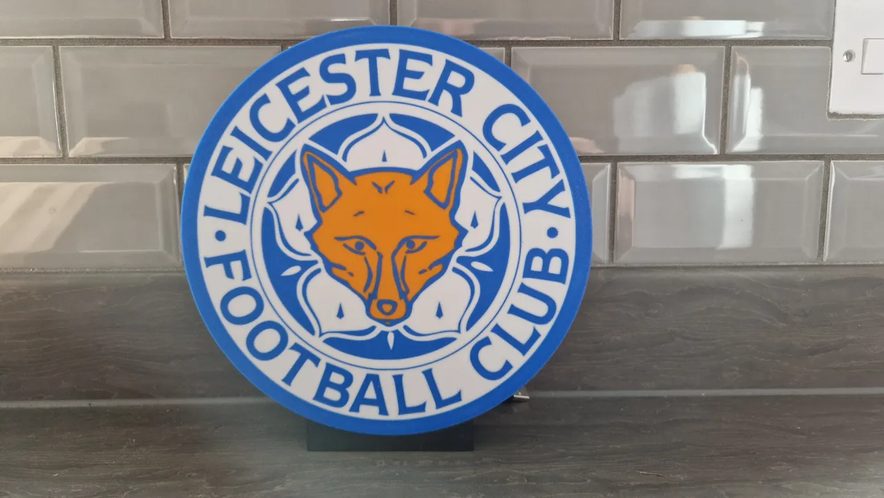 Leicester City Football Club Lightbox by Martin | Download free STL ...