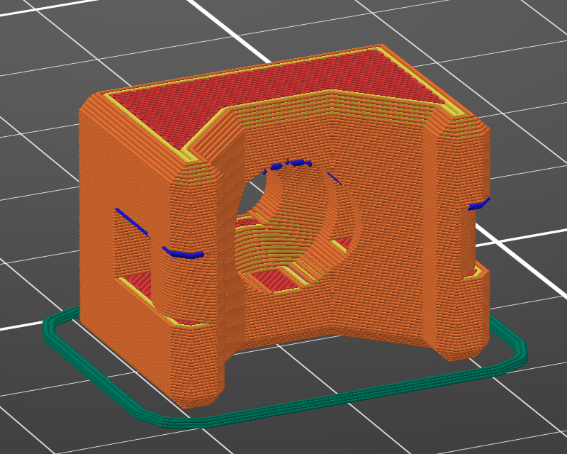 Miniatura 6 do modelo 3D Cable Tie Mount