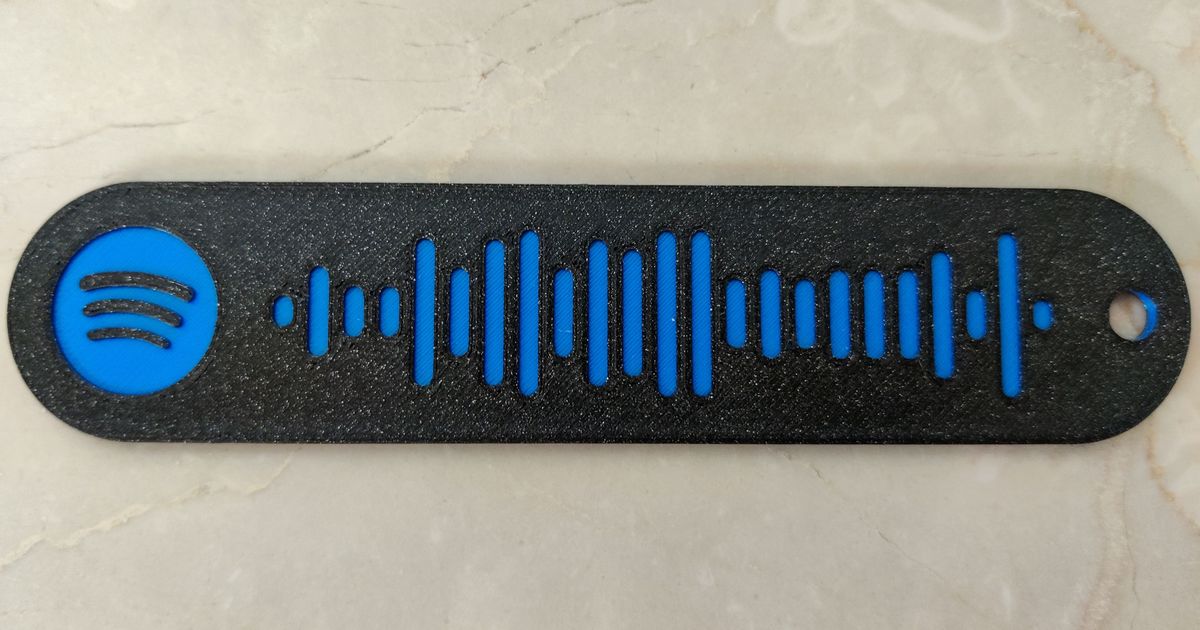 How to 3D Print a Custom Spotify Code! : 9 Steps (with Pictures) -  Instructables