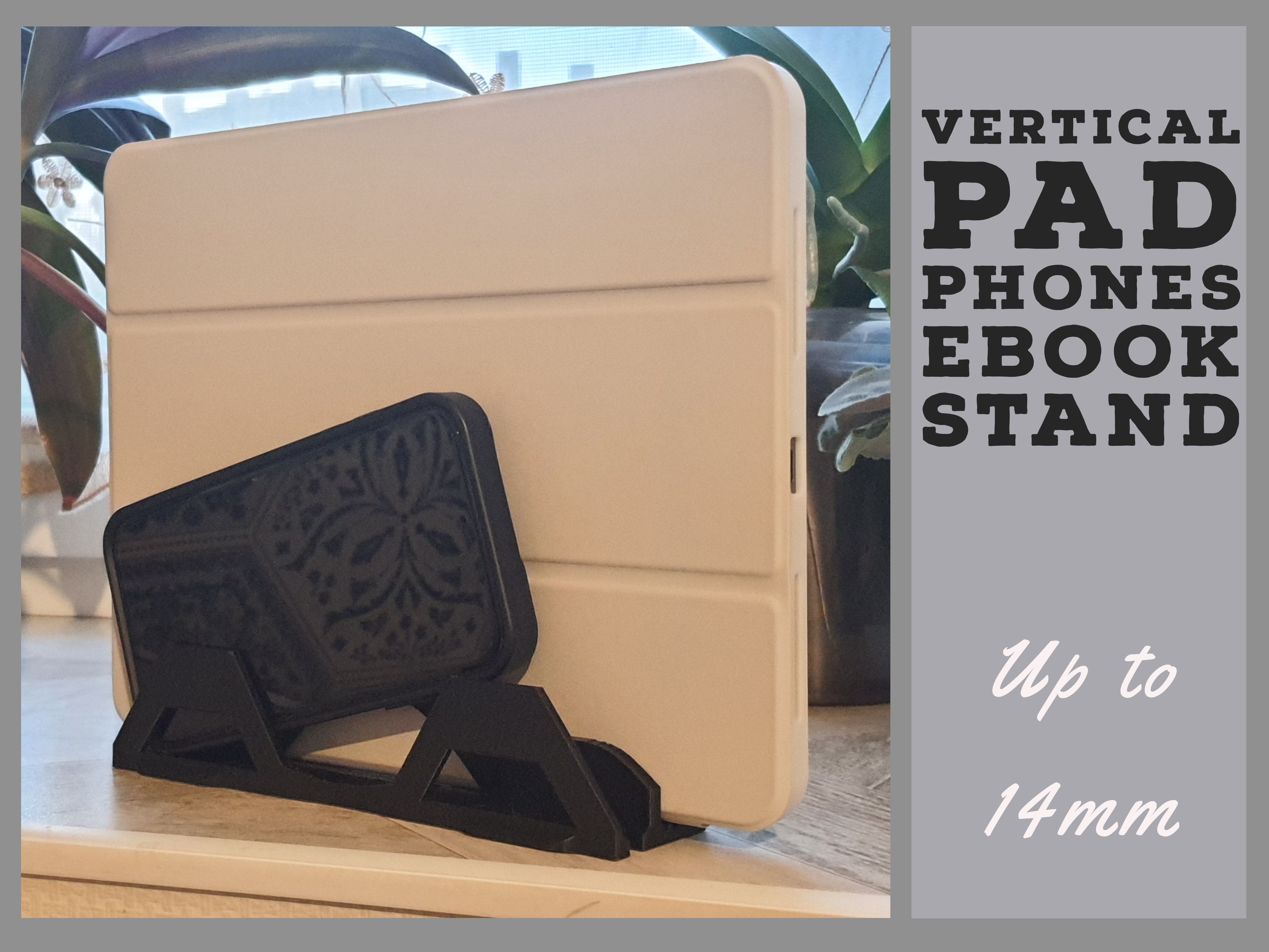 Pad & Phone vertical stand