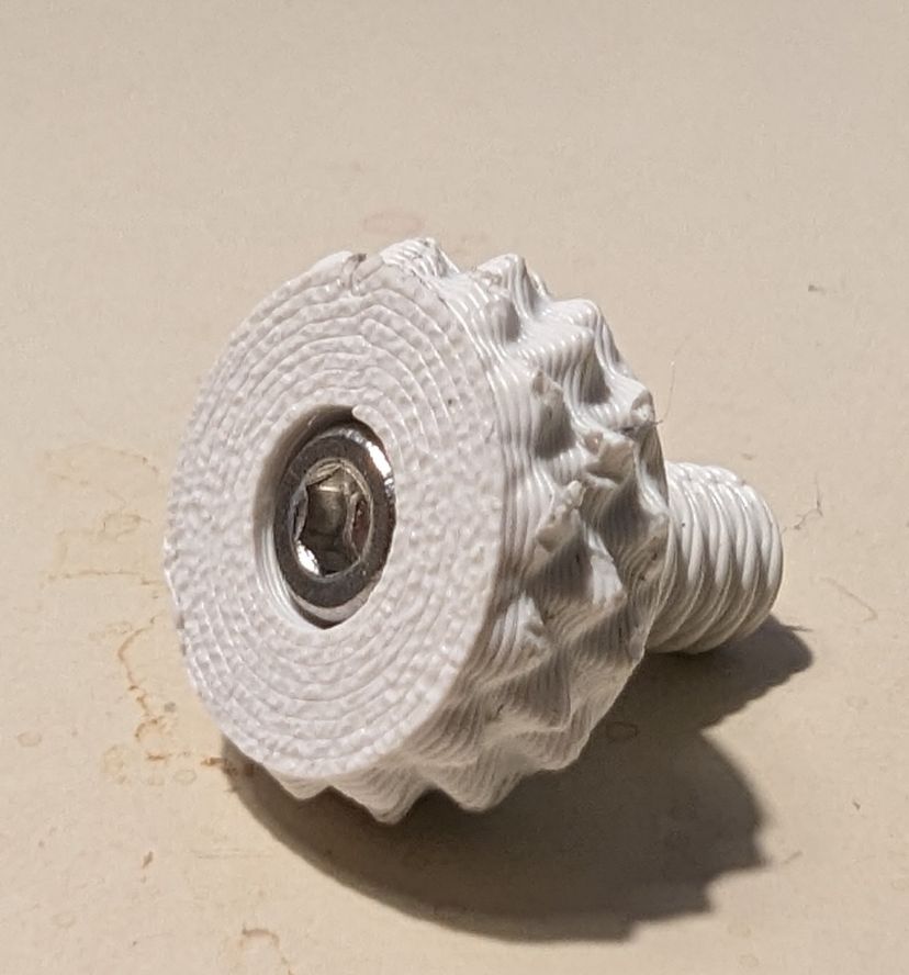 Printable Camera screw with M3 bolt reinforcement
