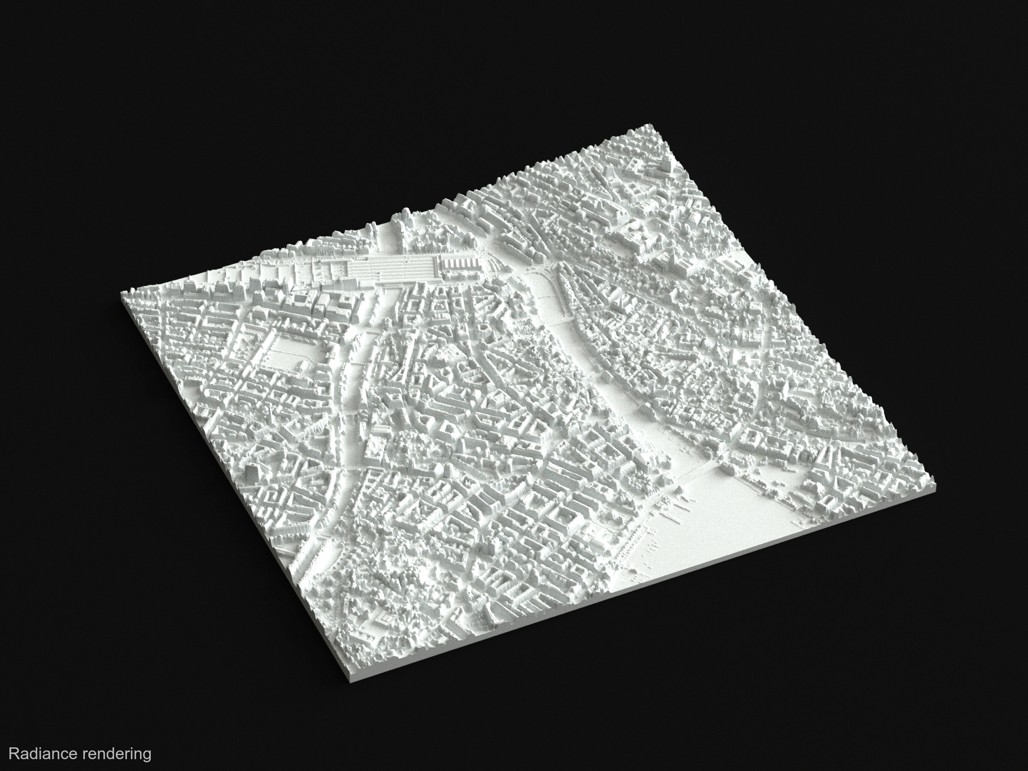 Zurich from Lidar