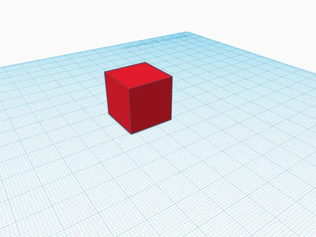 test cube