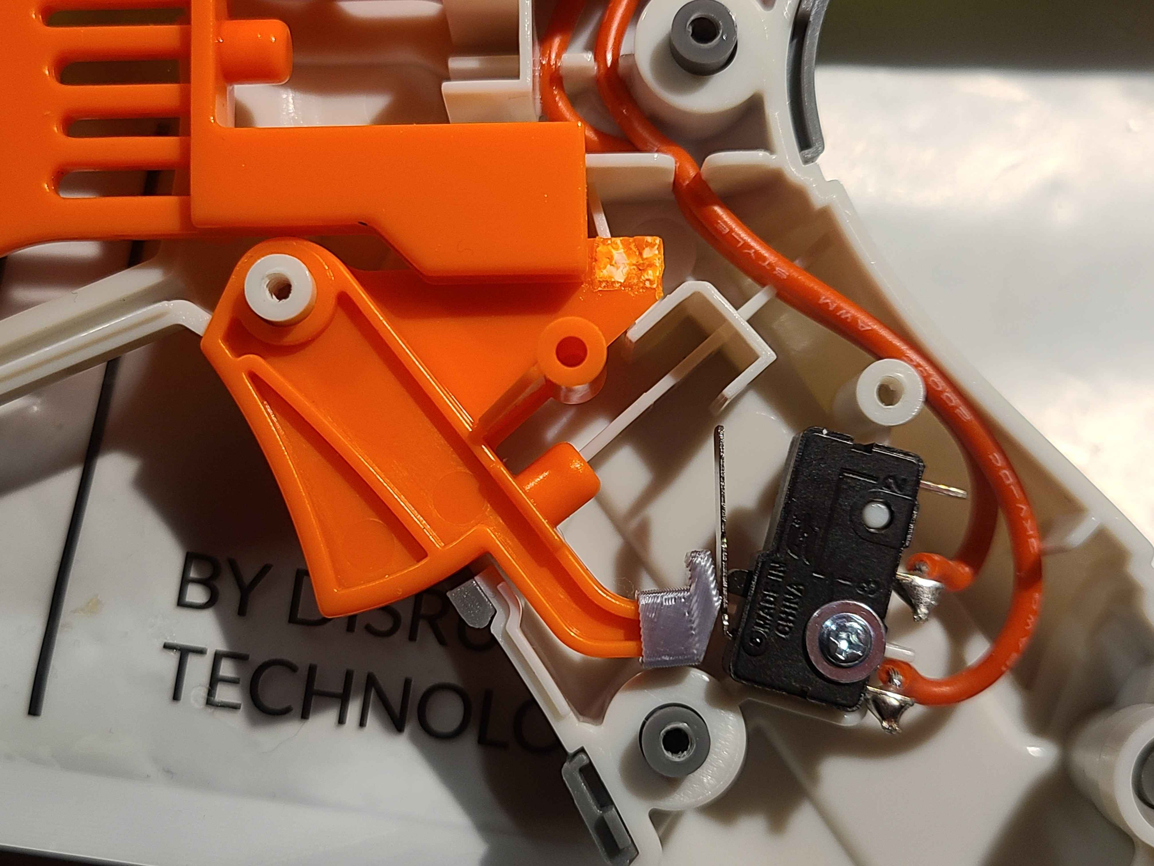Dart Zone Vector Pro Rev Trigger Extender (Removes Lock-Slop)