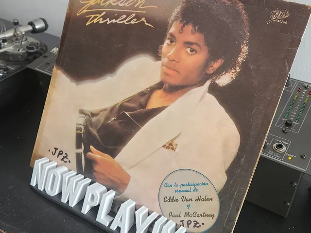 "Now Playing" vinyl holder