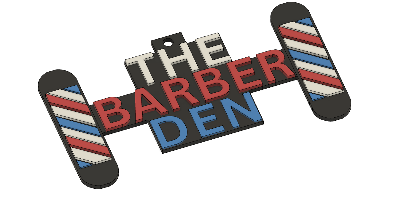 The Barber Den Logo By Zombie-cafe1 