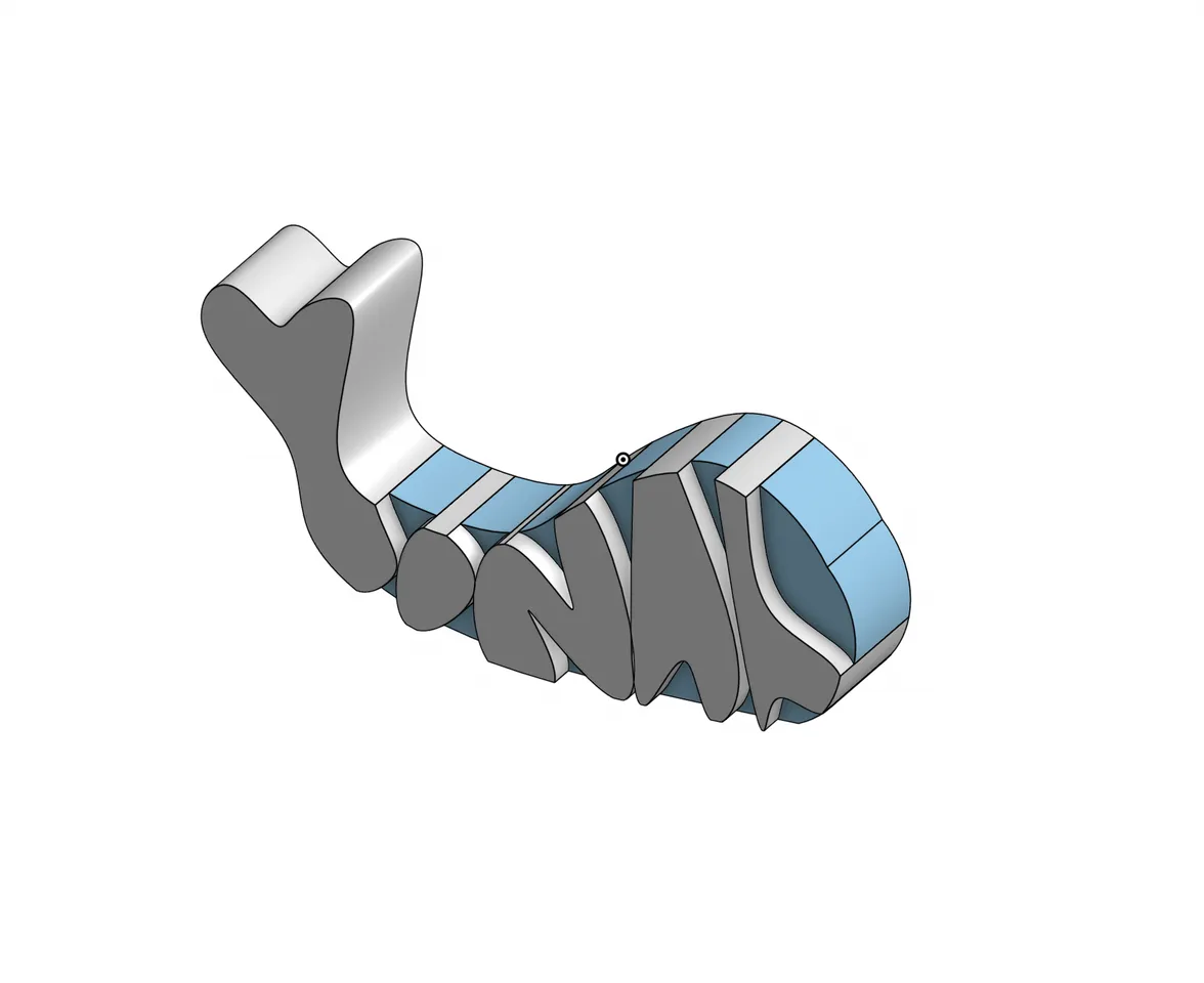 Yonah Whale Wall Art by Ariel Warsh | Download free STL model ...