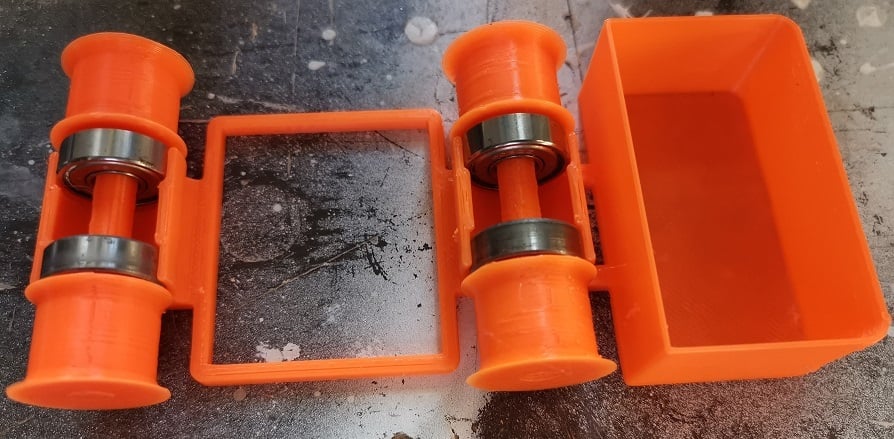 Another single roll filament drybox