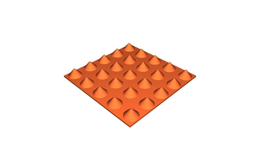 Spiky wall panels by Julio Falcon | Download free STL model ...