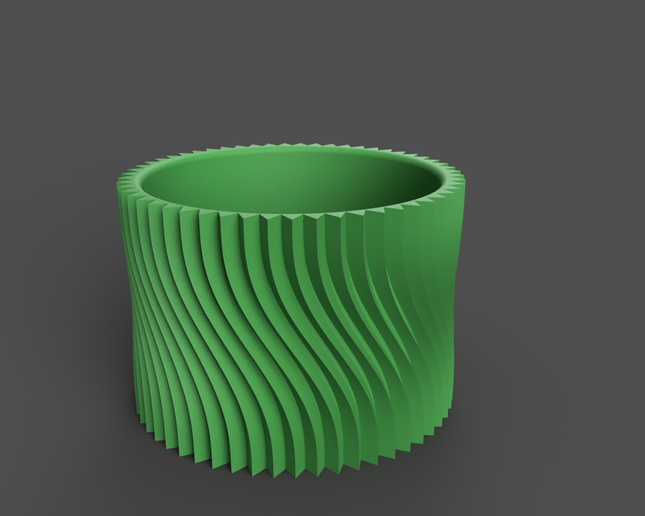 Vase mode - Twisted Planter
