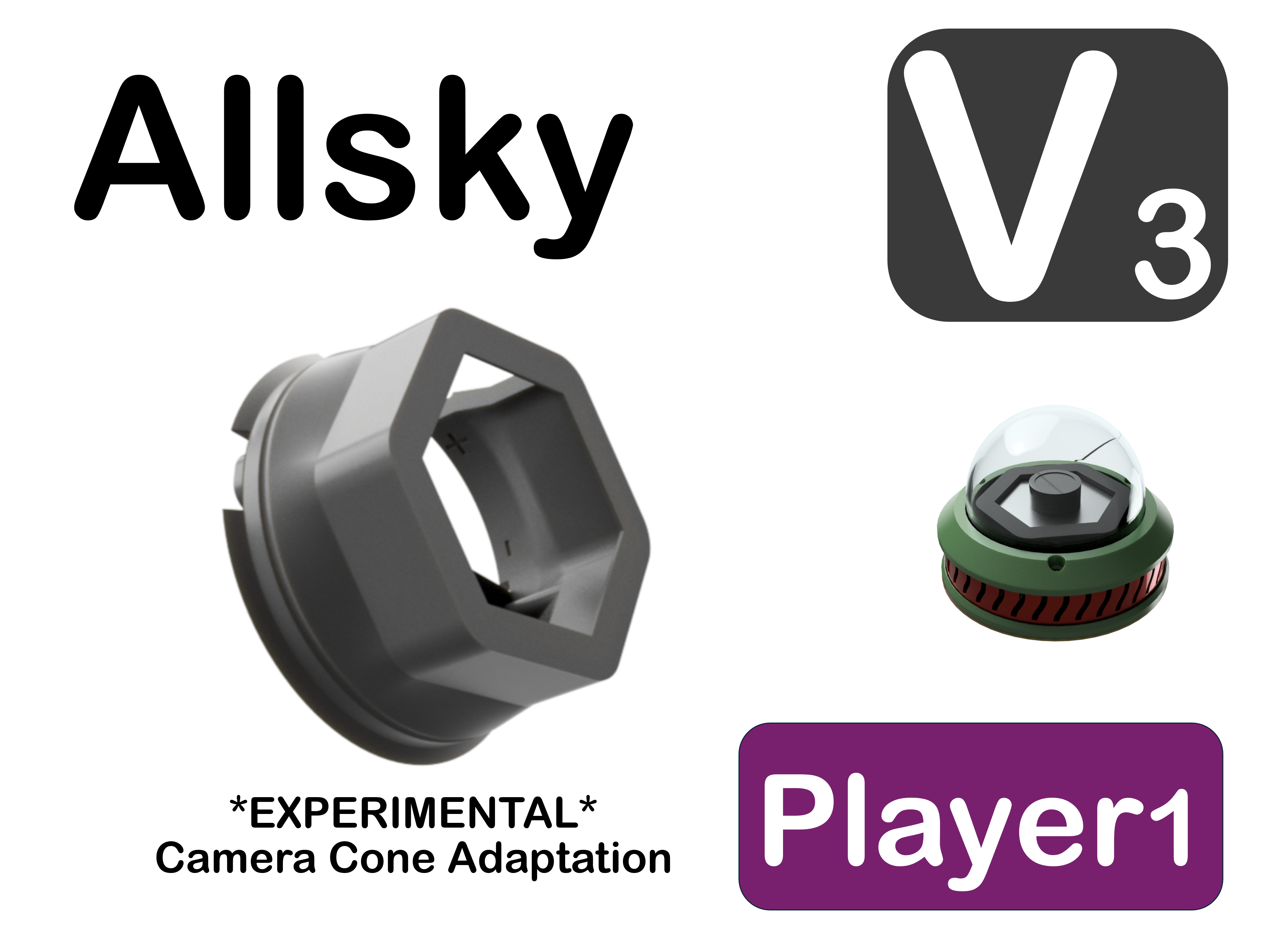 Allsky Ideas - PlayerOne Mars CII - Allsky Camera Conversion (*Experimental*)