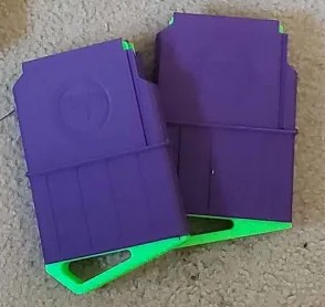 Full length mega magazines for hobby nerf blasters - will not actually work with centurion