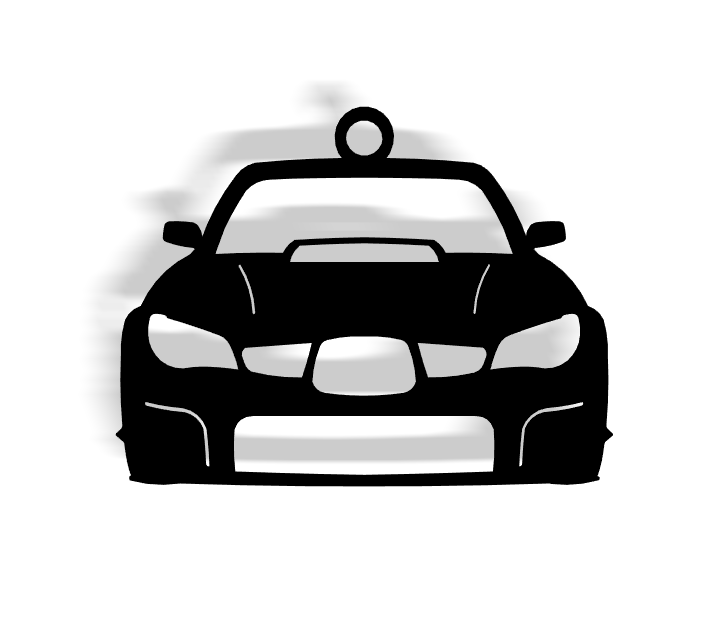 Subaru Impreza HAWKEYE keychain