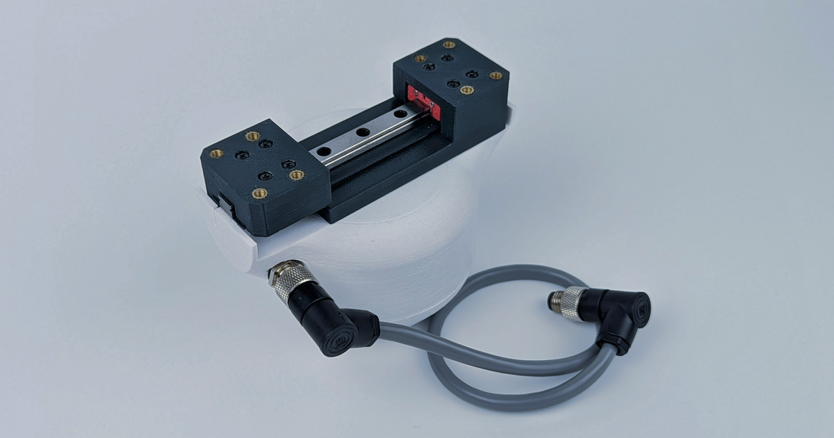 3D printable electric gripper SSG48 by PCrnjak Download free STL 3D printable electric gripper SSG48 by PCrnjak Download free STL