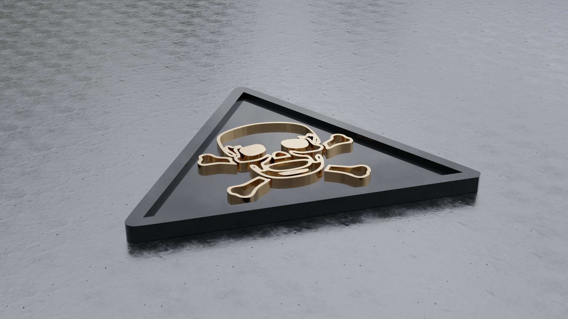 Toxic Material Hazard Coaster (Coaster for Drinks) Bundle