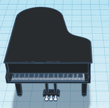 portachiavi pianoforte