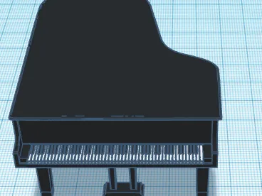portachiavi pianoforte