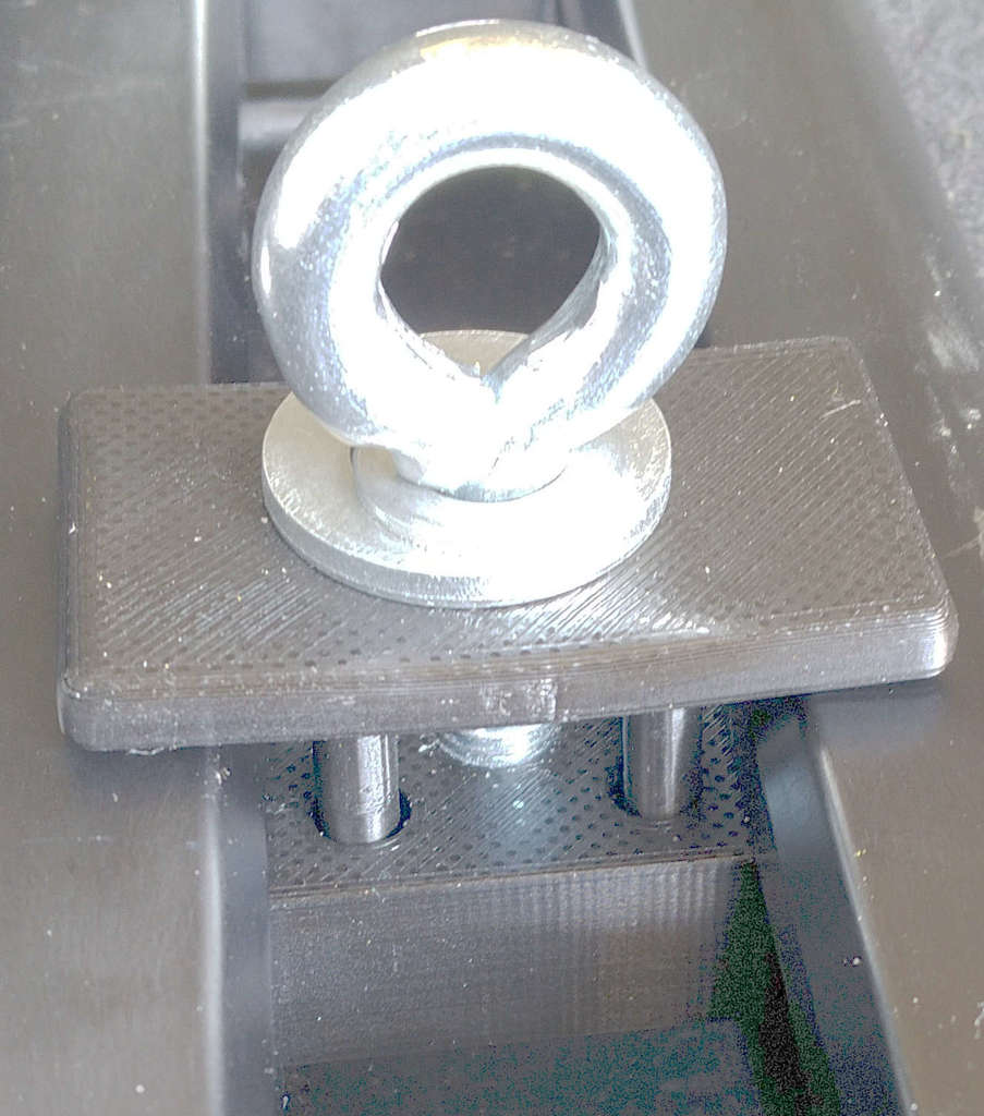 PSA Chair Rail Fixing 3D model