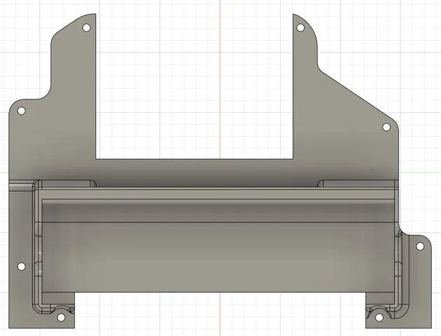 AV box floorplate for Thor/Zeus (horizontal) with 2s2p split pack