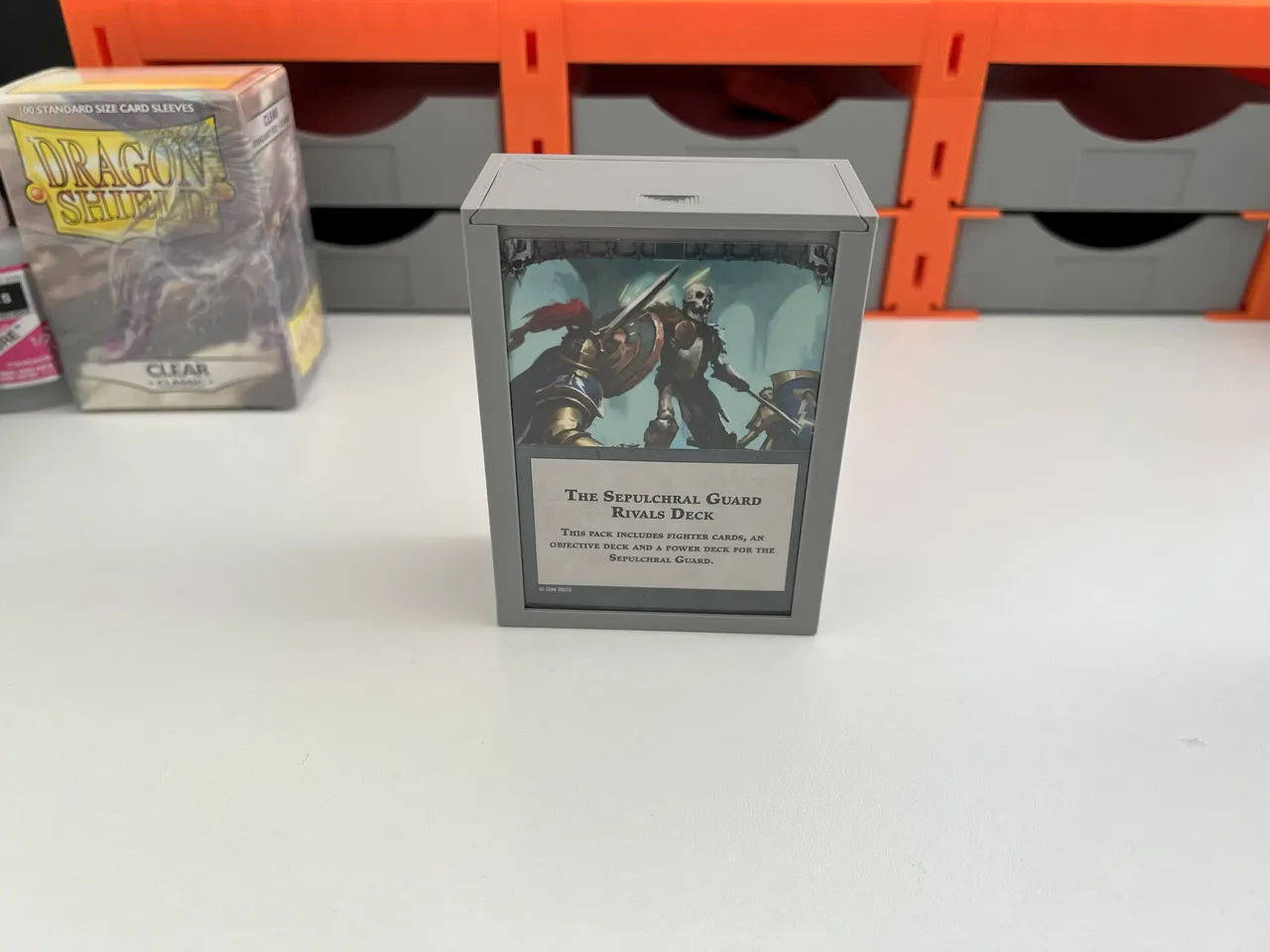 Sleeved Card Box for Warhammer Underworlds by TripWire | Download free STL  model | Printables.com