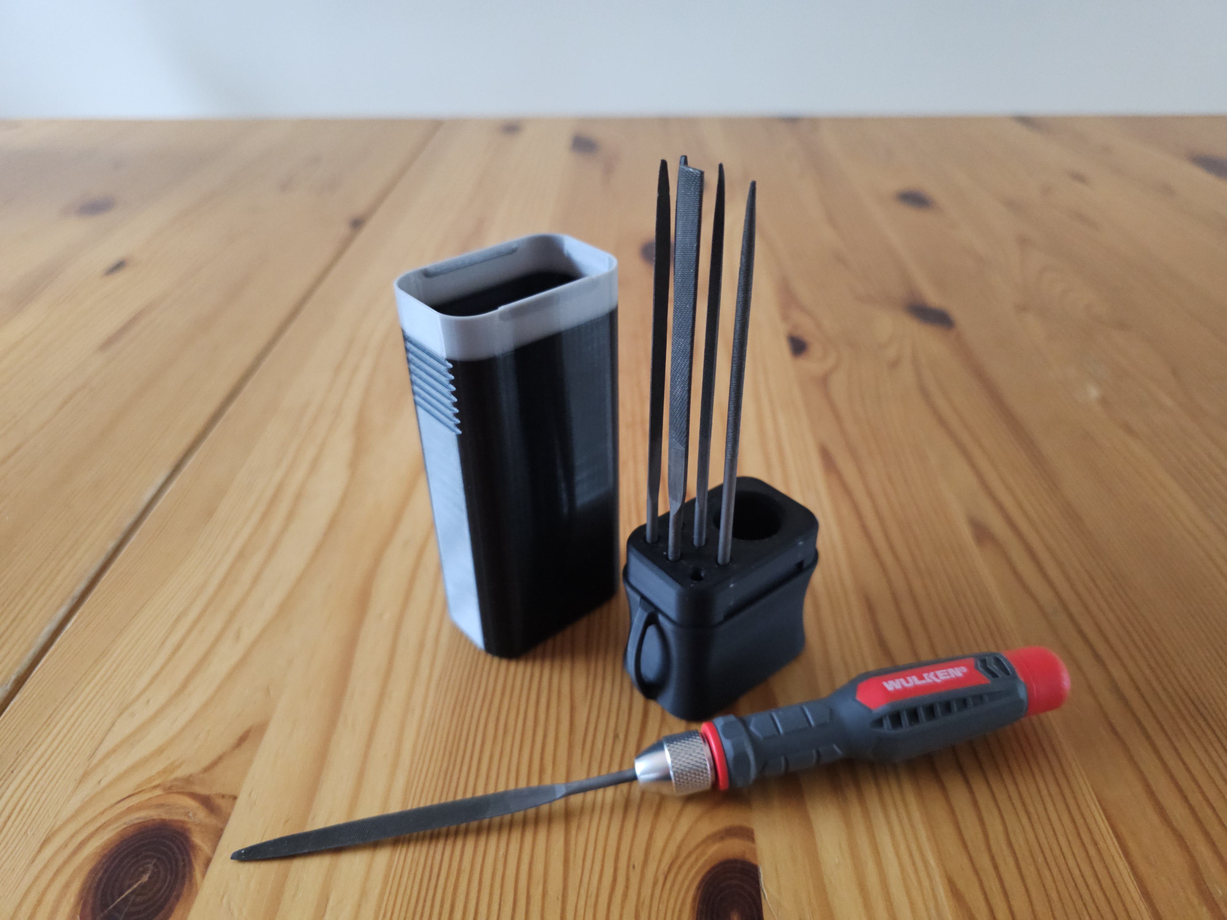 Needle file box 3D model