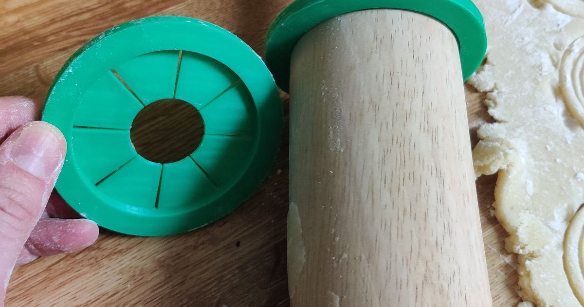 Rolling pin spacer 1cm by kevinjkrieger Download free STL model