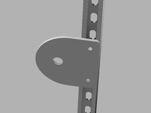 Logitech Rally Mic Pod Pendant Mount - Unistrut bracket