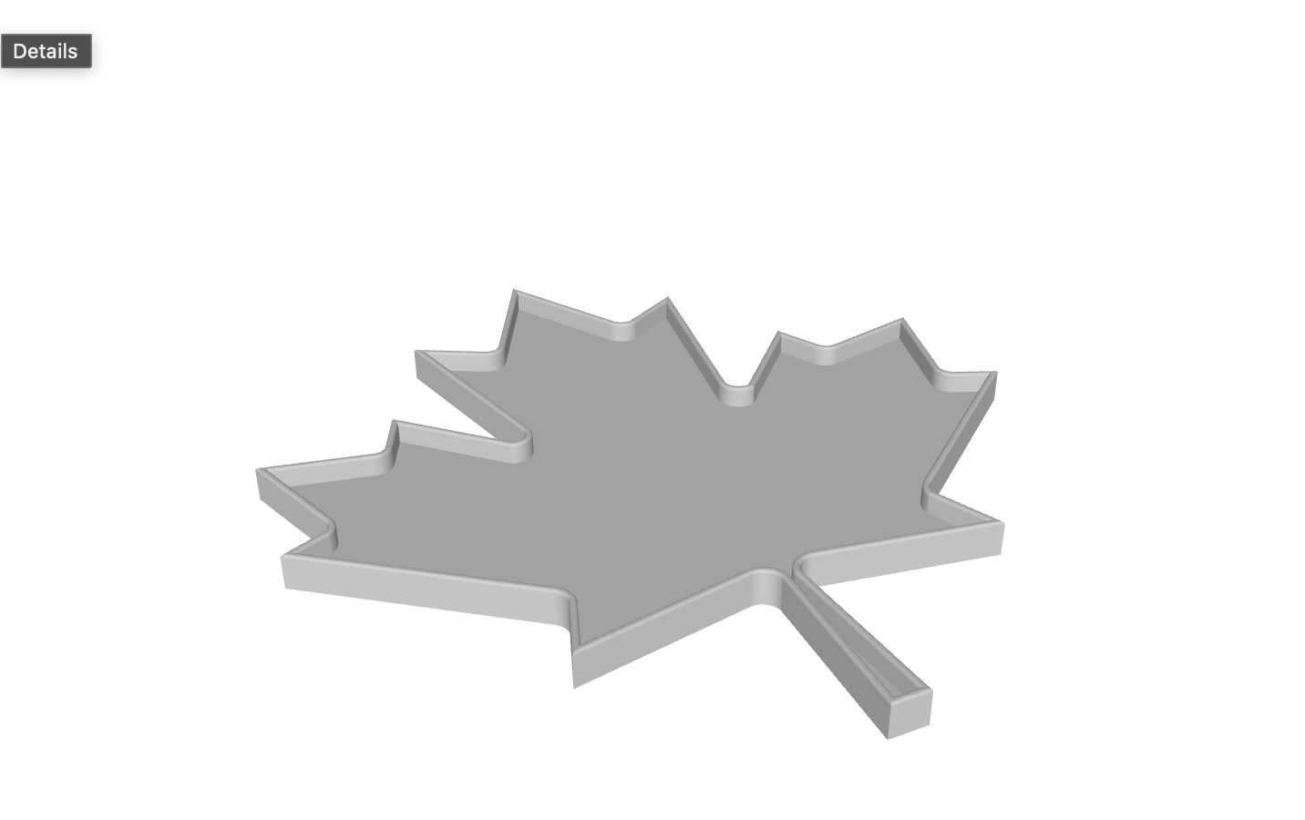 Maple Leaf Cookie Cutter