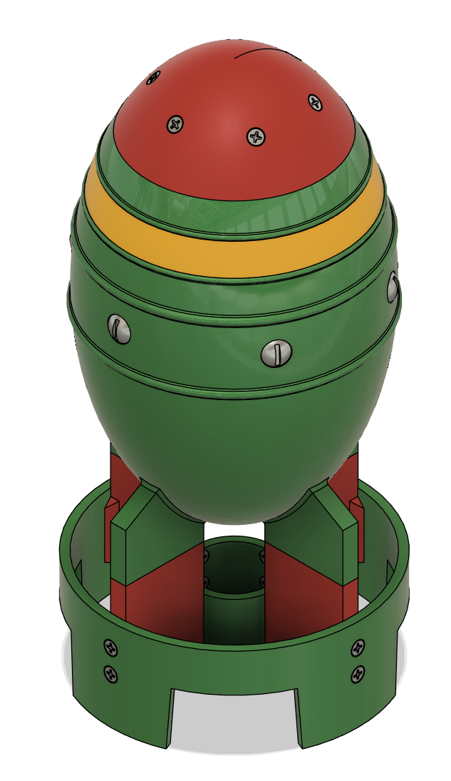 Miniatura 5 do modelo 3D Fallout Mini Nuke Deck Box