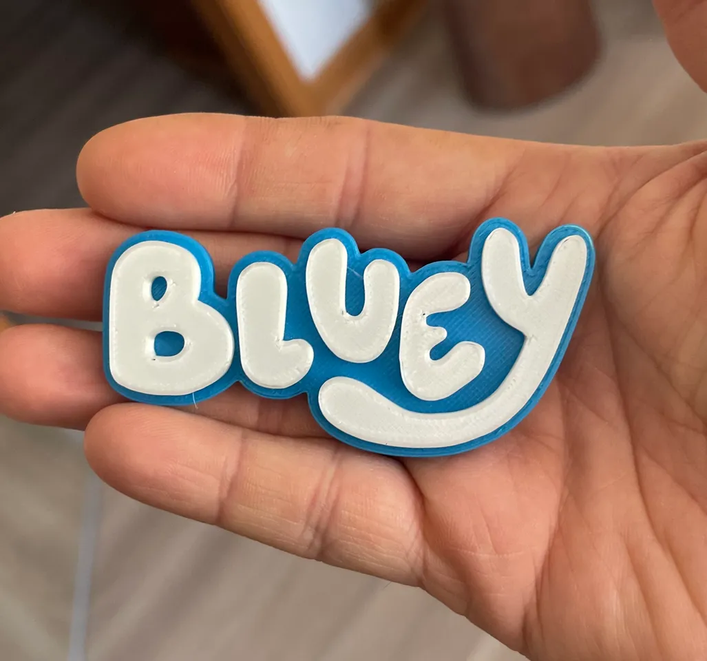 Bluey logo by PBJ Labs | Download free STL model | Printables.com