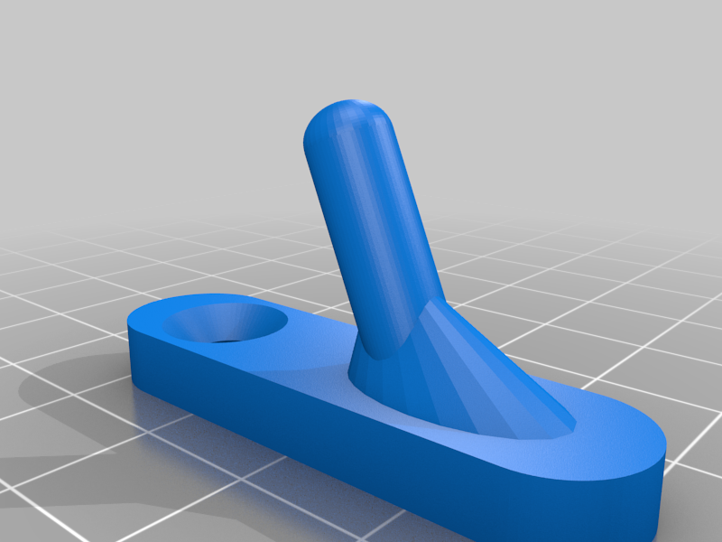 Simple Wall Hook - Single Short Peg
