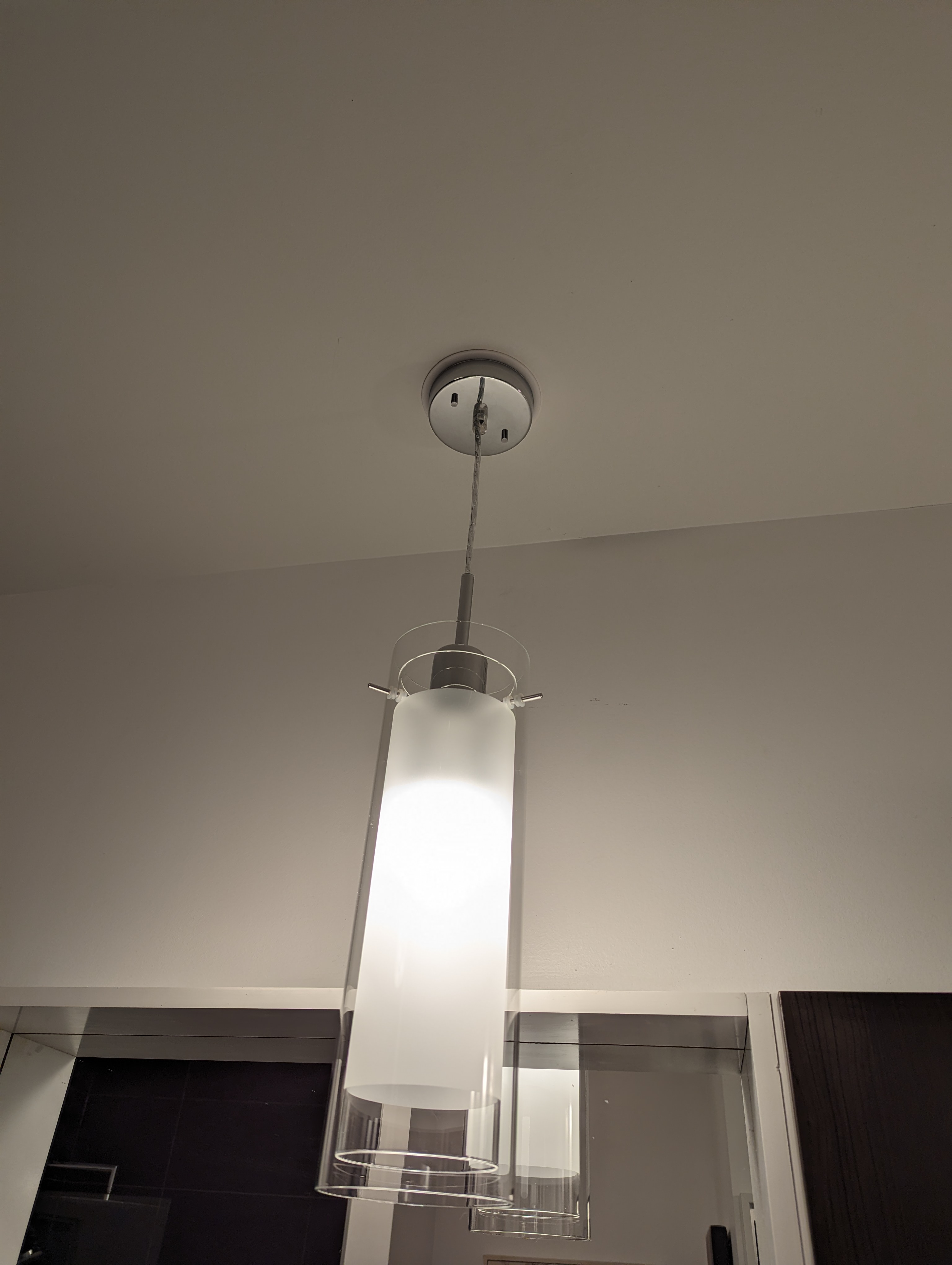 Round Ceiling Junction Box Cover Plate with Hole by Joseph Breihan