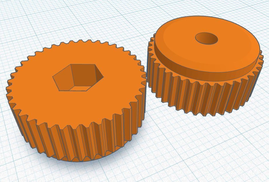 Bed Leveling Thumb Nut - TRONXY P802