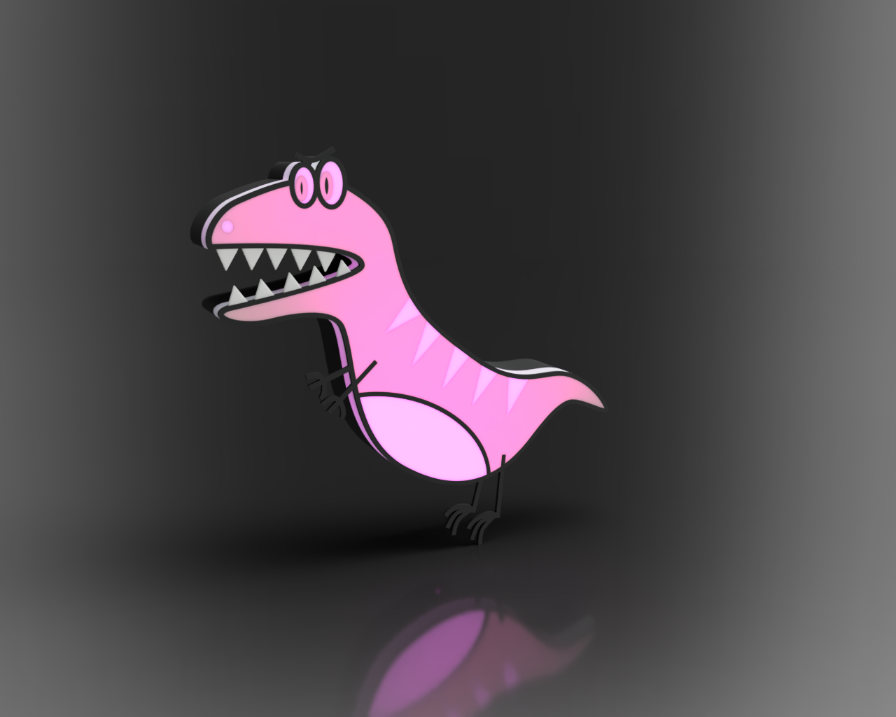 Miniatura 7 do modelo 3D Rawr!