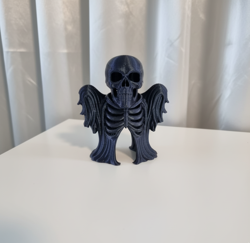 Winged skeleton