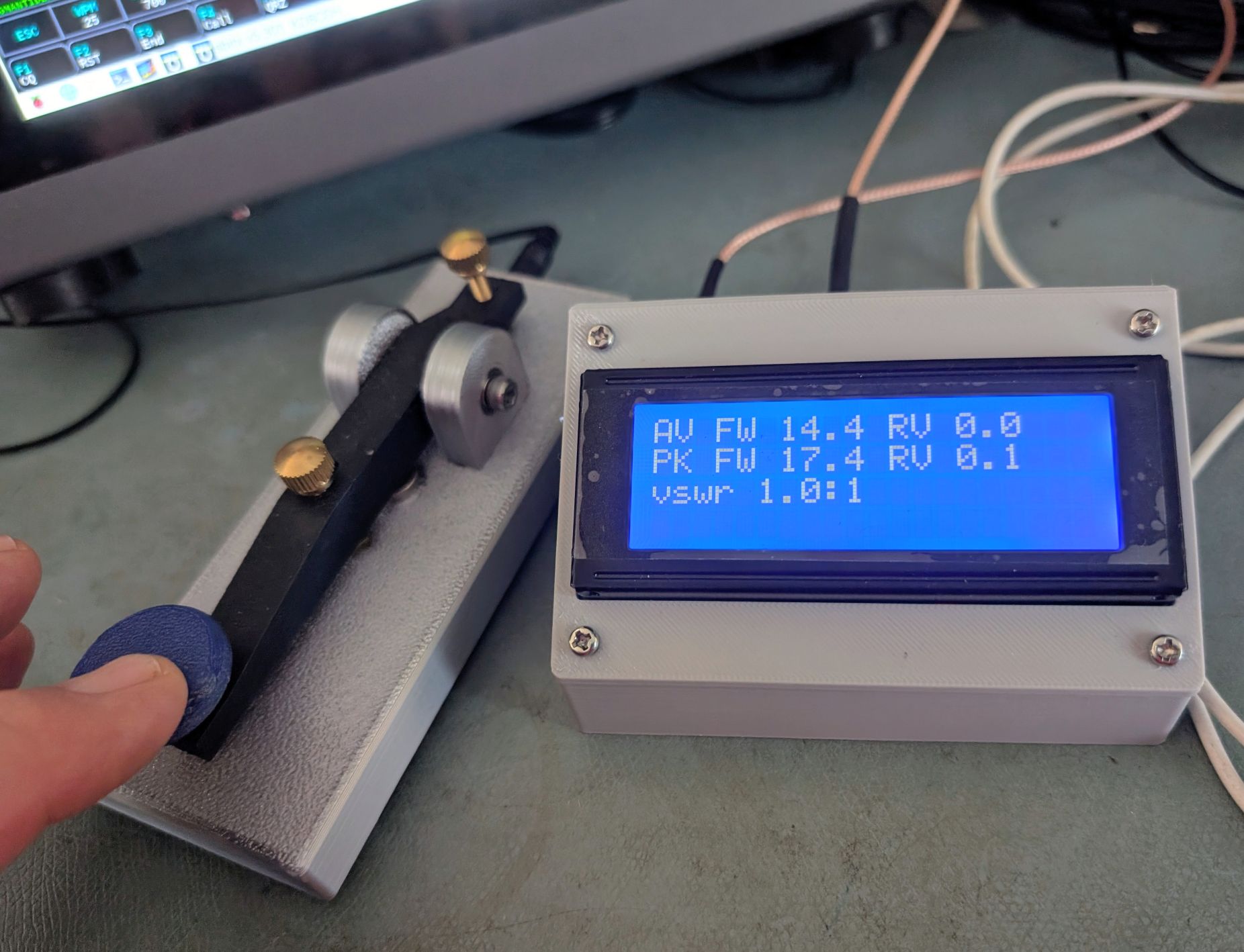 Case for Pi Pico power/SWR meter 3D model