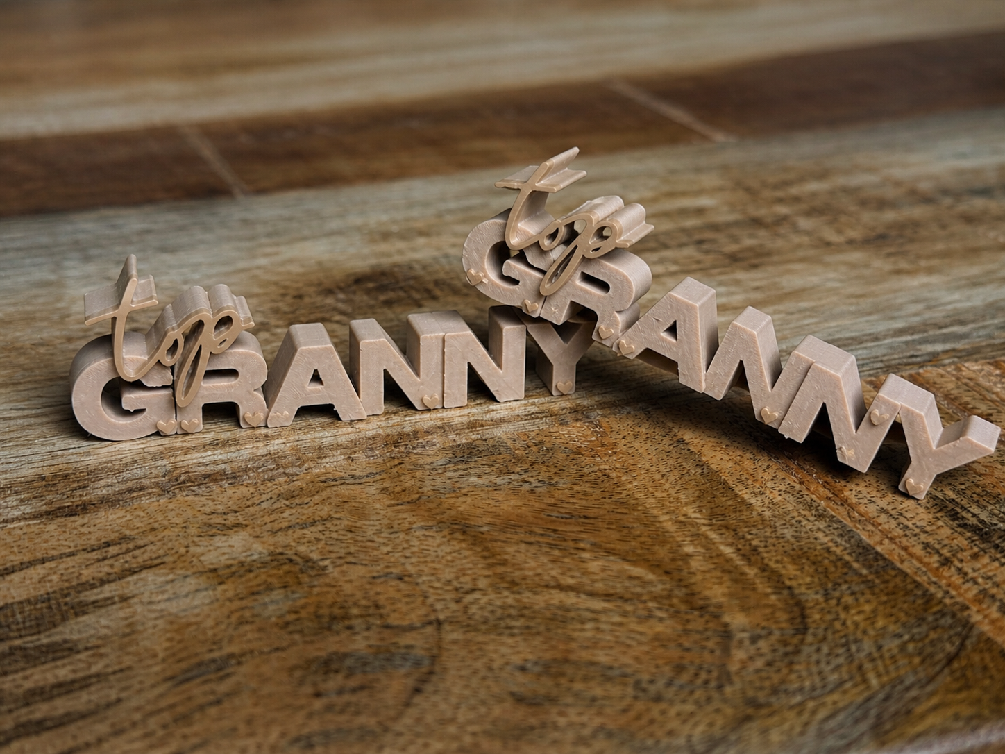 Top Granny – 3D Text Sign (2 Variants)