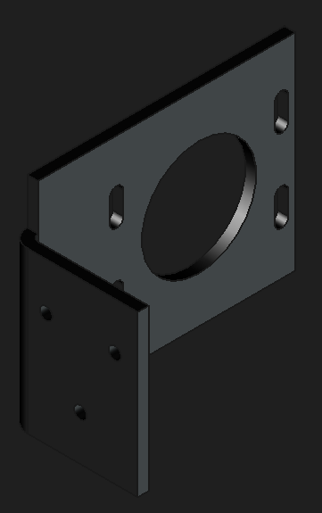 Mini Lathe - Motor Bracket for Micro Mark MicroLux 7x16