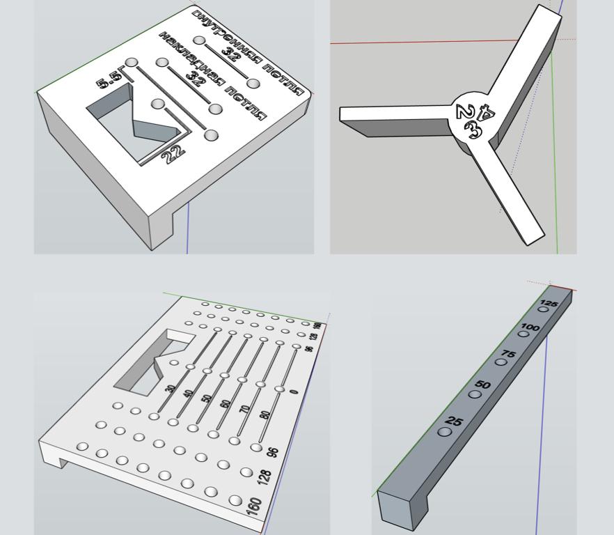 Furniture drilling tools