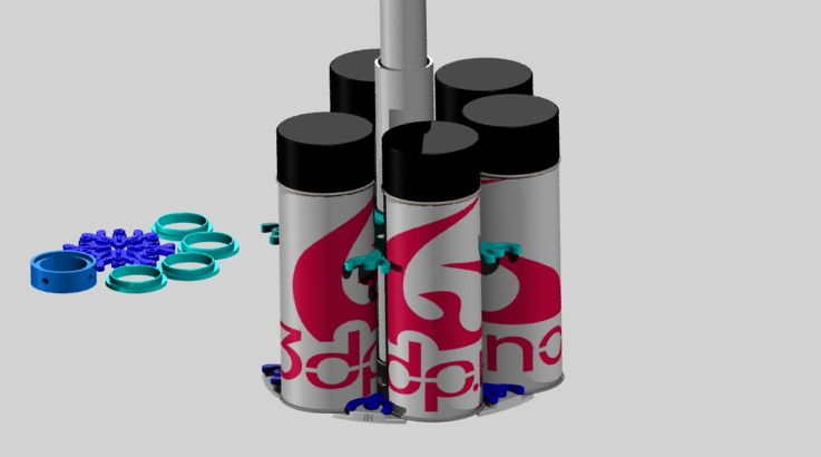 JBV Spray Can Carousel