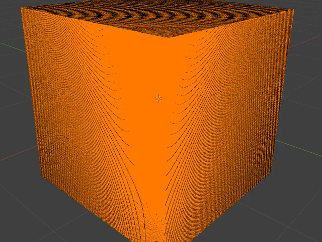 Extremely High Poly CUBE