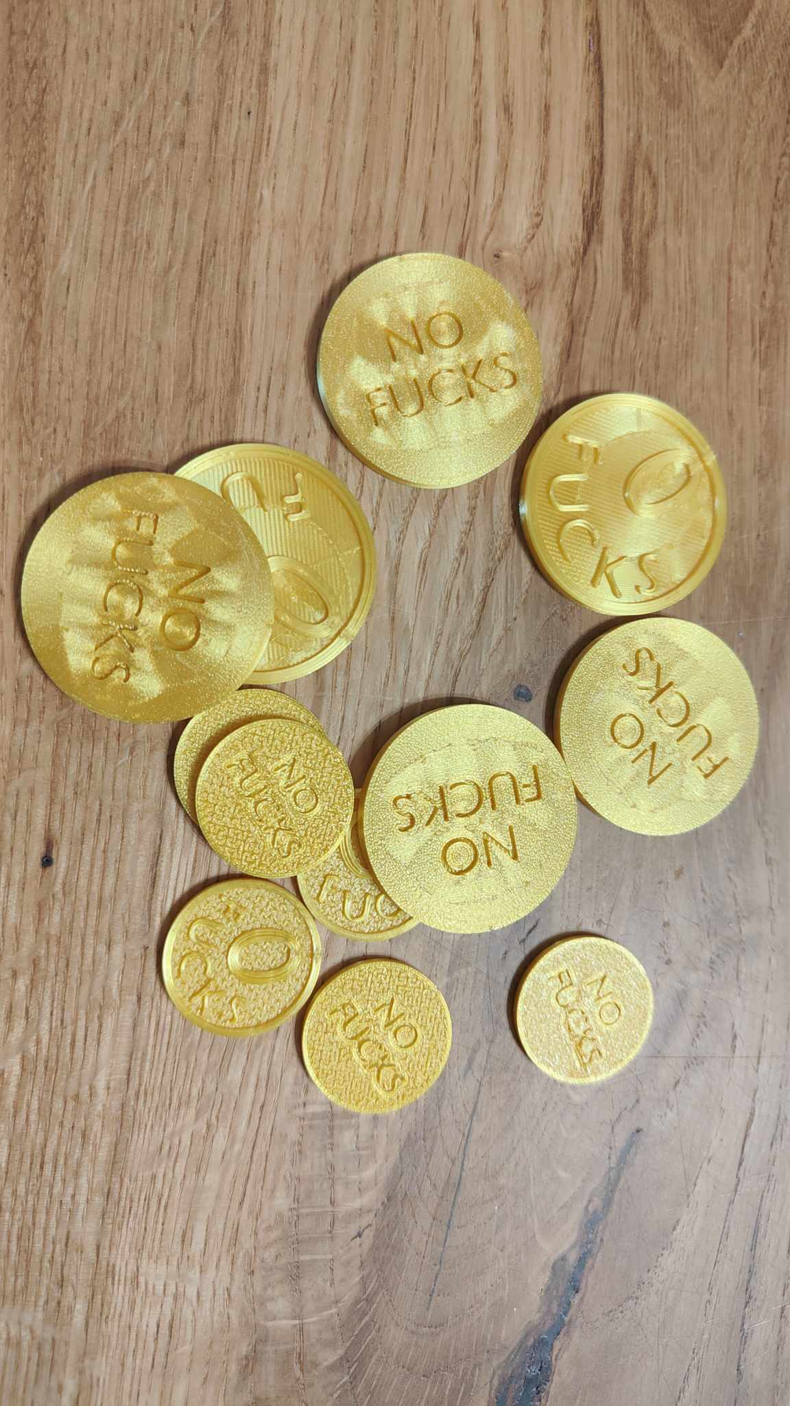 0 FCKS / NO FCKS COIN