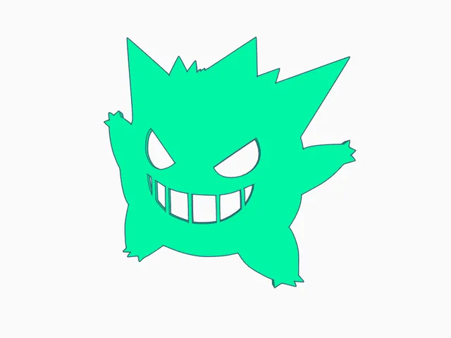 Gengar model for home decoration