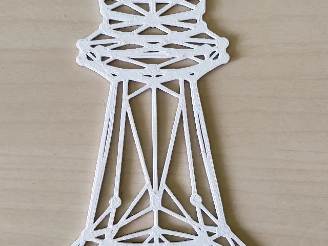 The chess Tower - AI generated