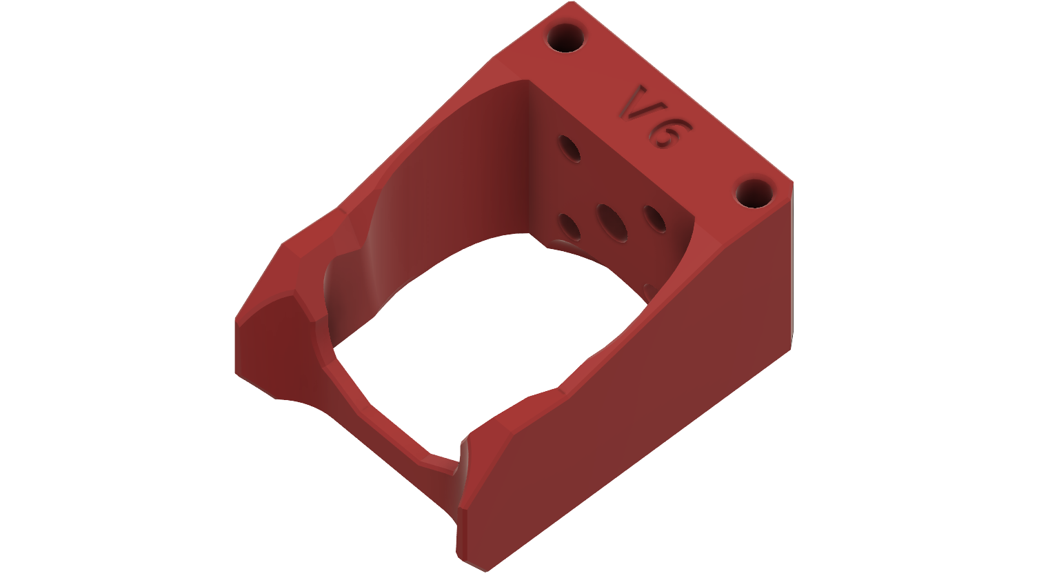 Mini Stealthburner Inverted Mount Headless V6 Mount for Voron 0.2 Mini Stealthburner by RunZe | Download ...