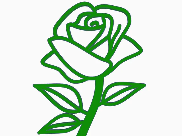 Flower Rose model for home decoration