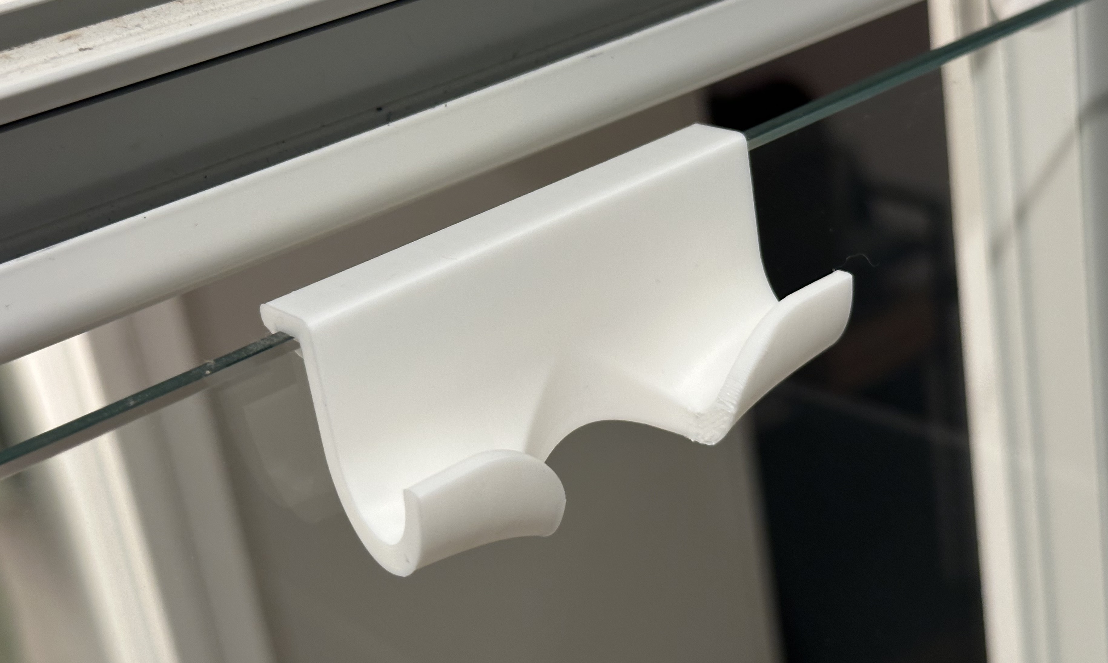 Miniatura 2 do modelo 3D Shower Squeegee Hook — Fully Parametric