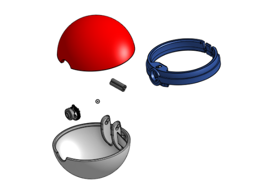 opening and closing pokeball
