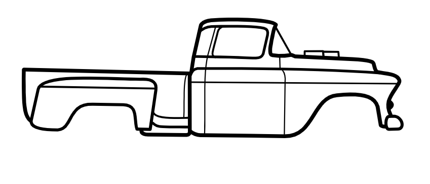Chevrolet 3100 (1956) v1.1 by CarDesignLab | Printables Store